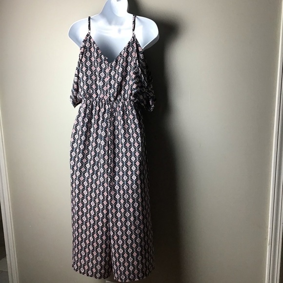 AS U Wish (AUW) Midi Cold Shoulder Romper - Picture 3 of 6